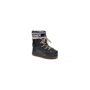 Ghete dama  303158620 - Piele ecologica - 35 EU - Negru