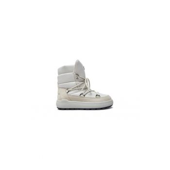 Ghete dama  304245459 - Piele naturala - Alb