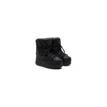 Ghete dama  304245596 - Piele naturala - Negru