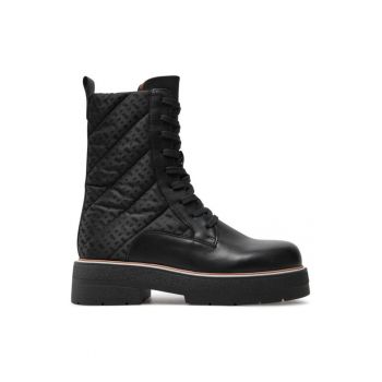 Ghete dama  304260766 - Piele naturala - Negru