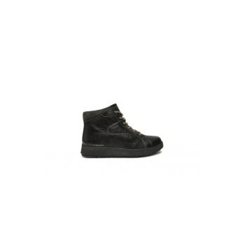 Ghete dama  304272073 - Piele naturala - Gri
