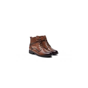 Ghete dama  304272592 - Piele naturala - Maro