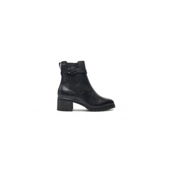 Ghete dama  304293559 - Piele naturala - Negru