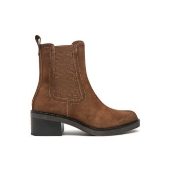 Ghete dama  304294624 - Piele naturala - 37 EU - Maro