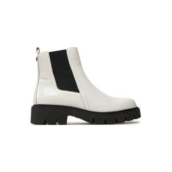 Ghete dama  304310447 - Piele naturala - Alb