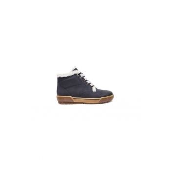 Ghete dama  304311857 - Piele naturala - Albastru