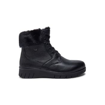 Ghete dama  304311895 - Piele naturala - 36 EU - Negru