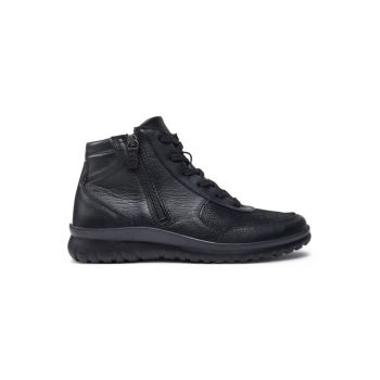 Ghete dama  304472732 - Piele naturala - 37 EU - Negru