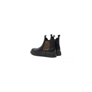 Ghete dama  304906671 - Piele naturala - Negru
