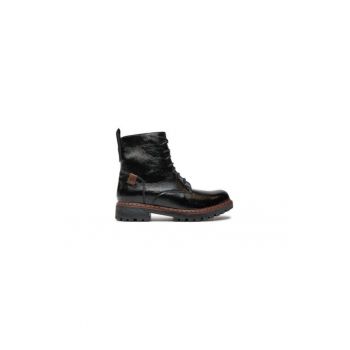 Ghete dama  304986703 - Piele naturala - Negru