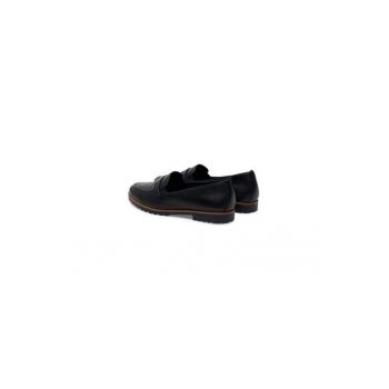Mocasini dama  304653117 - Piele naturala - Albastru