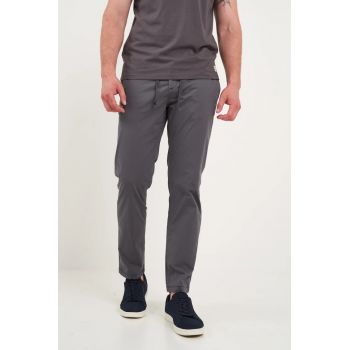- Pantaloni barbat de culoare uniforma (Culoare: EBONY - Marime: 5032)