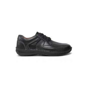 Pantofi barbati  304274435 - Piele naturala - Negru