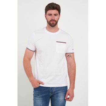 Tricou cu decolteu rotund
