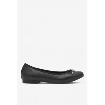 Balerini  5903419904233 - Piele naturala - Negru