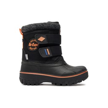 Ghete baieti  304322662 - Piele ecologica - Negru