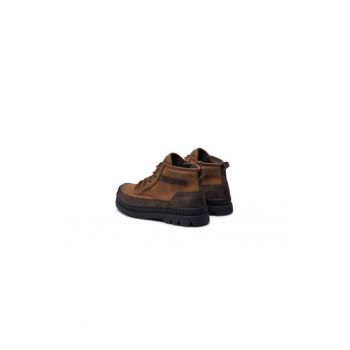 Ghete barbati  304133367 - Piele ecologica - 44 EU - Maro