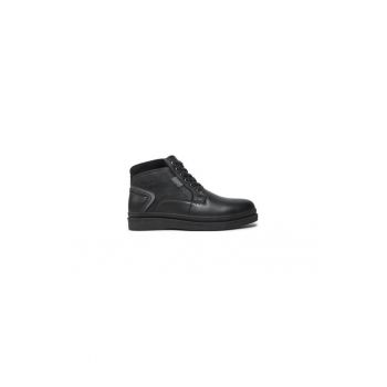 Ghete barbati  304322426 - Piele naturala - Negru