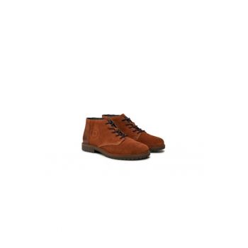 Ghete barbati  304524035 - Piele naturala - 45 EU - Maro