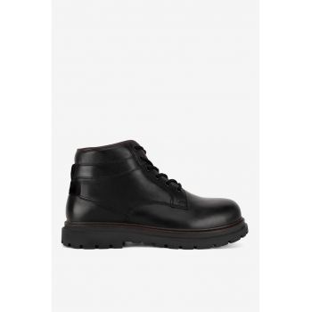 Ghete barbati  5903419360770 - Piele naturala - Negru