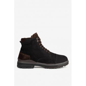 Ghete barbati  5903419364570 - Piele nabuc - Negru