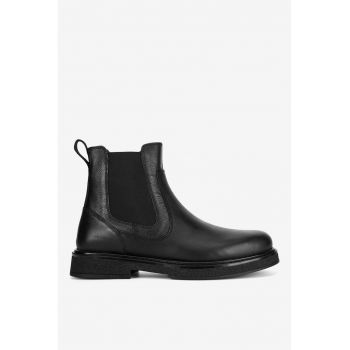 Ghete barbati  5903419547690 - Piele naturala - Negru