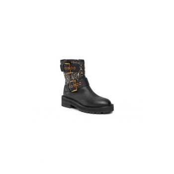 Ghete dama  303051860 - Piele naturala - Negru