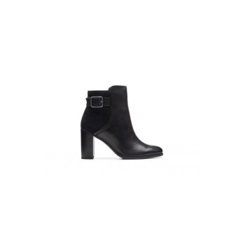 Ghete dama  304162374 - Piele naturala - 41 EU - Negru
