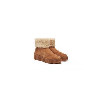 Ghete dama  304162695 - Piele naturala - 36 EU - Maro