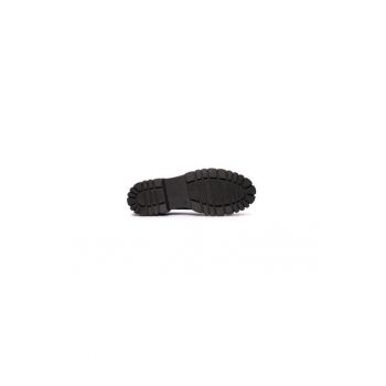 Ghete dama  304163180 - Piele naturala - 41 EU - Negru