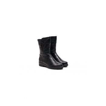 Ghete dama  304312120 - Piele naturala - Negru