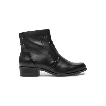 Ghete dama  304317293 - Piele ecologica - Negru