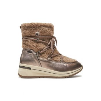 Ghete dama  304317323 - Piele ecologica - 36 EU - Maro