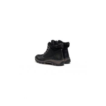 Ghete dama  304317330 - Piele naturala - Negru