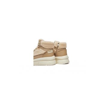 Ghete dama  304322815 - Piele ecologica - 38 EU - Bej