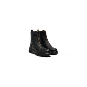 Ghete dama  304338458 - Piele naturala - Negru