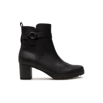 Ghete dama  304338502 - Piele naturala - Negru