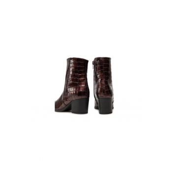 Ghete dama  304338625 - Piele naturala - 35 EU - Rosu