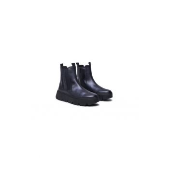 Ghete dama  304338779 - Piele naturala - Albastru
