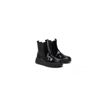 Ghete dama  304338786 - Piele naturala - Negru