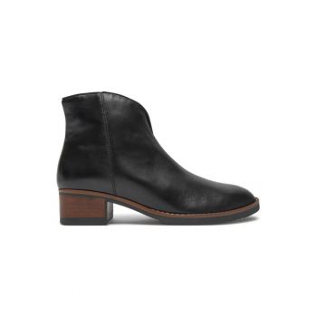 Ghete dama  304338878 - Piele naturala - Negru