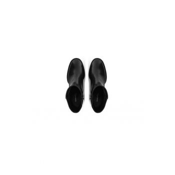 Ghete dama  304375163 - Piele naturala - Negru