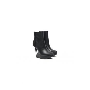 Ghete dama  304406171 - Piele naturala - Negru