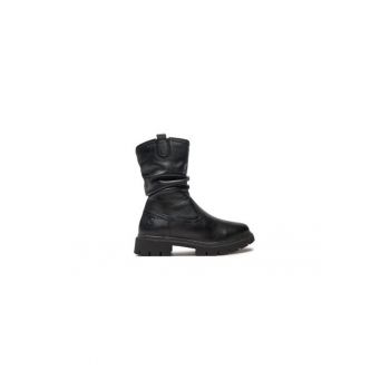 Ghete dama  304492372 - Piele naturala - Negru