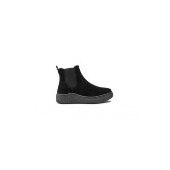 Ghete dama  304492396 - Piele naturala - Negru