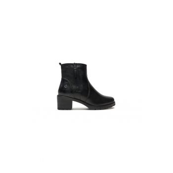 Ghete dama  304492426 - Piele naturala - Negru
