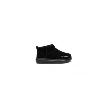 Ghete dama  304499296 - Piele naturala - 41 EU - Negru