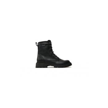 Ghete dama  304836633 - Piele ecologica - Negru