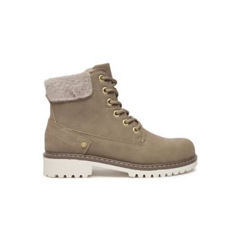 Ghete dama  304836664 - Piele ecologica - 36 EU - Maro