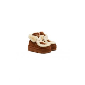 Ghete dama  305208620 - Piele naturala - Maro